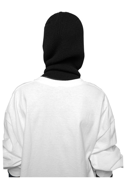 CYCLE KNIT BALACLAVA -BLACK- *Last1